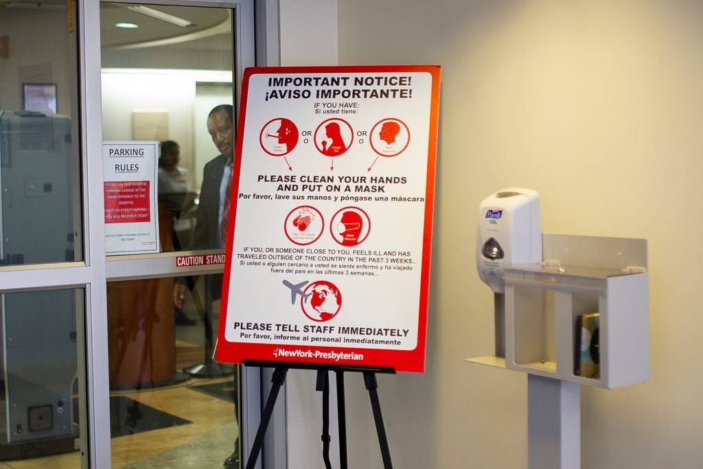 virus corona lay lan o new york anh 1