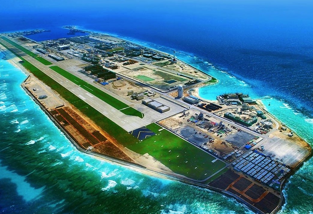 Trung Quoc ngang nhien khanh thanh 2 tram nghien cuu moi o Truong Sa hinh anh