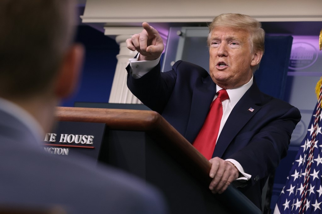 TT Trump va lanh dao WHO khau chien sau chi trich 'khuyen cao sai lam' hinh anh