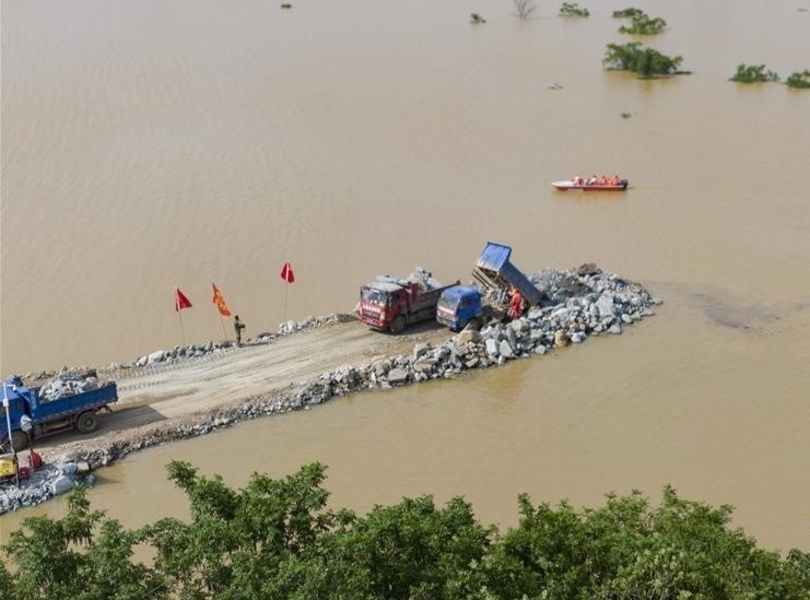 Mua lu lich su o Trung Quoc, 38 trieu nguoi phai so tan hinh anh