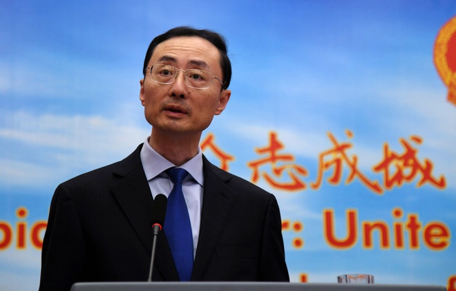 Trung Quoc Australia Twitter Bien Dong anh 1