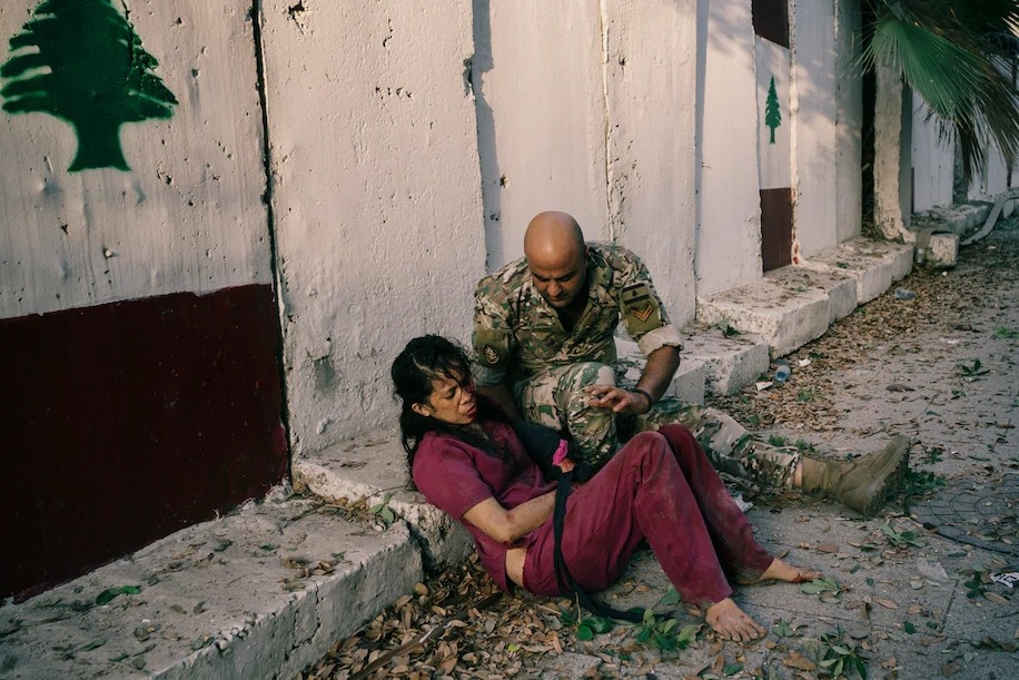 Thong doc Beirut: Vu no tan pha hon nua thanh pho hinh anh