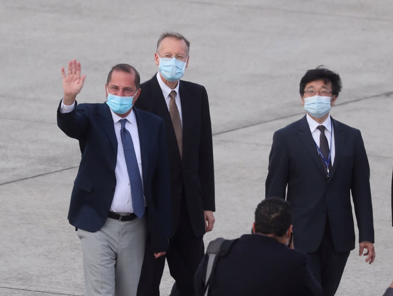 Bo truong Y te My den Dai Loan trong su tuc gian cua Trung Quoc hinh anh