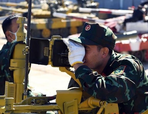 Doi tuyen xe tang Viet Nam san sang ra tran tai Army Games 2020 hinh anh