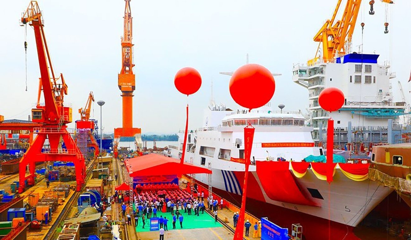 trung quoc ha thuy tau tuan tra bien lon nhat anh 1