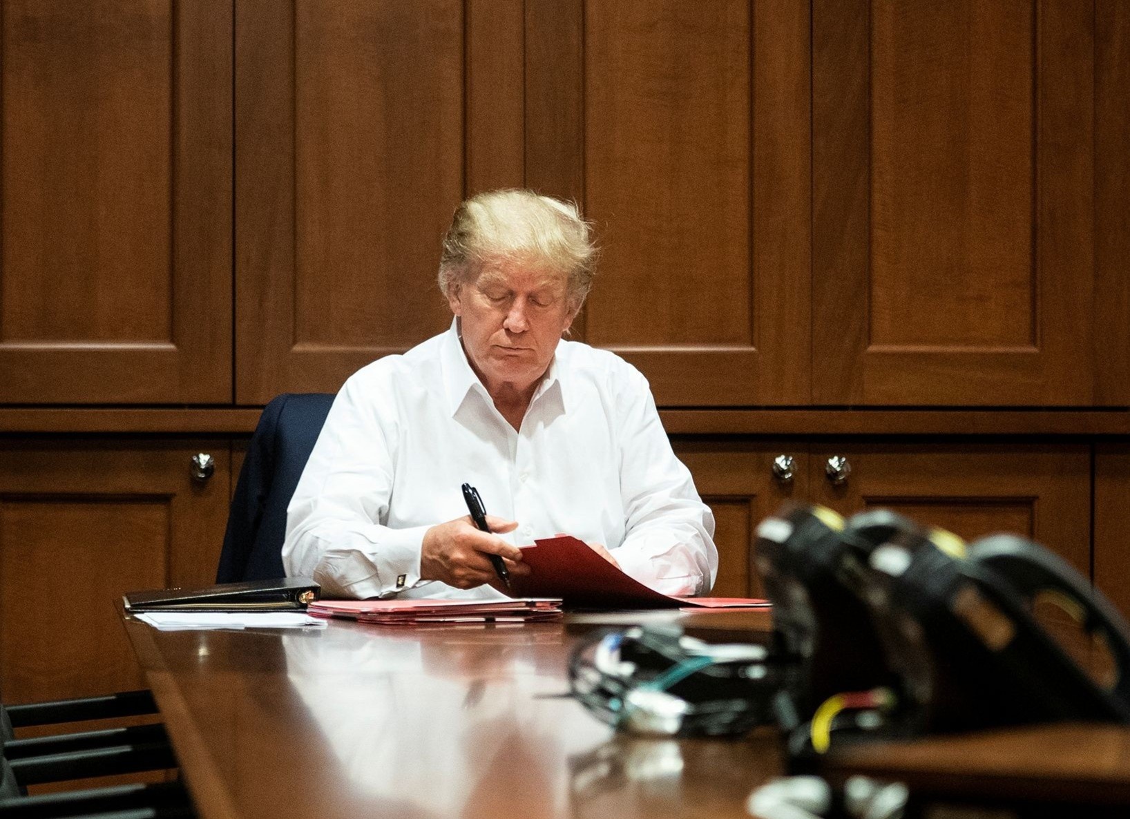 Phac do dieu tri cho thay benh tinh ong Trump nghiem trong hinh anh