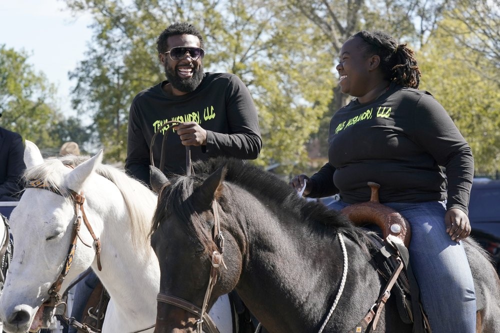 Cu tri cuoi ngua di bo phieu trong ngay bau cu tong thong My hinh anh