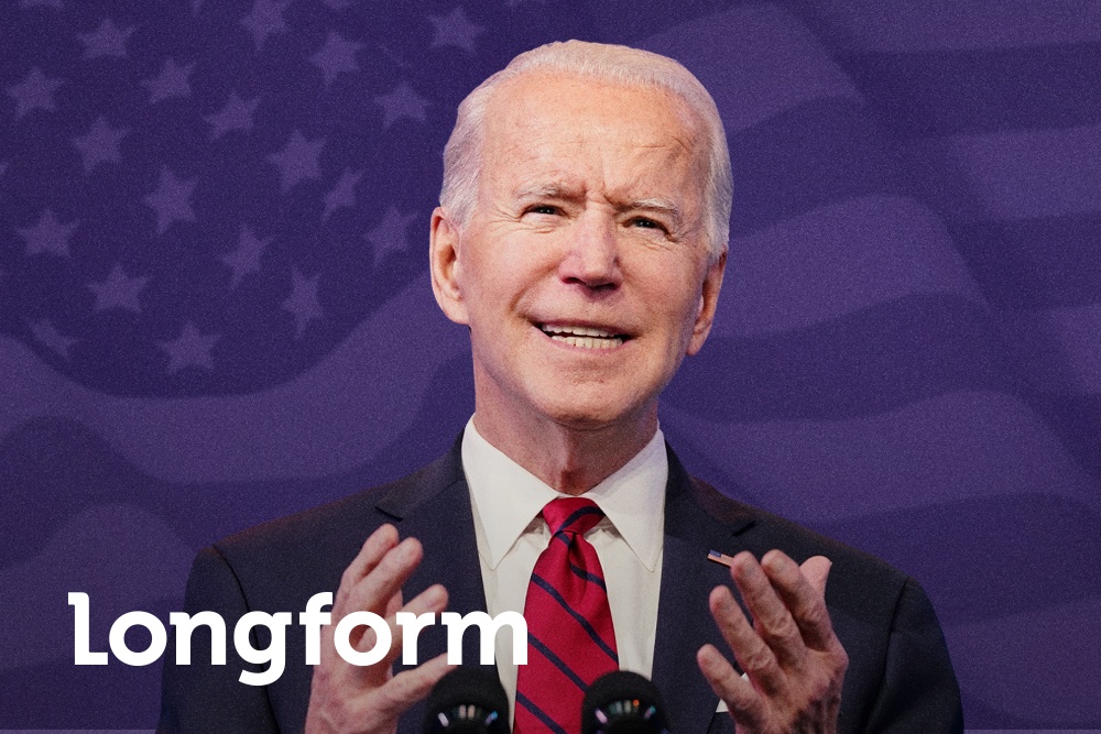 Ong Biden bat dau hanh trinh 'tim lai linh hon nuoc My' hinh anh