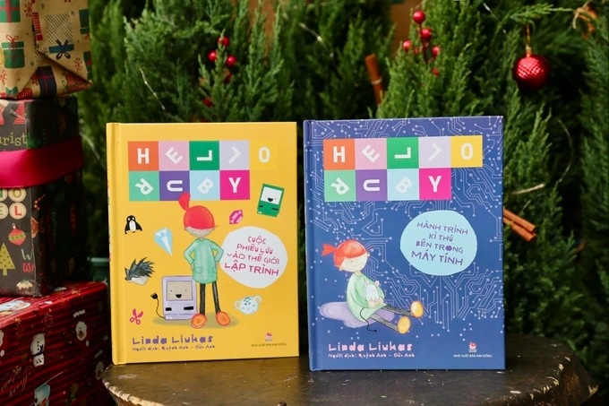 Bo sach ve cong nghe, may tinh va lap trinh cho tre em hinh anh