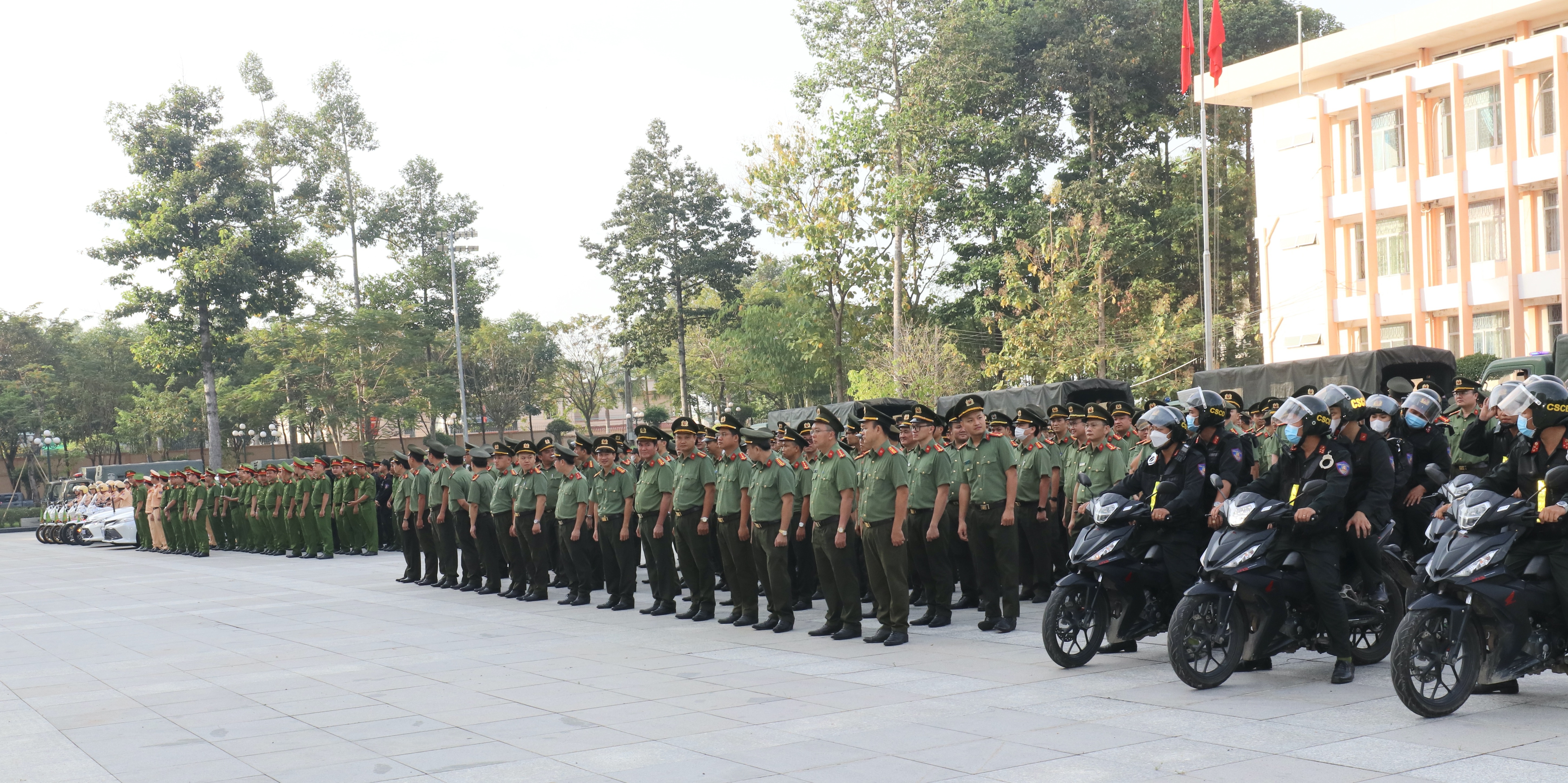 Binh Duong ra quan tet anh 1