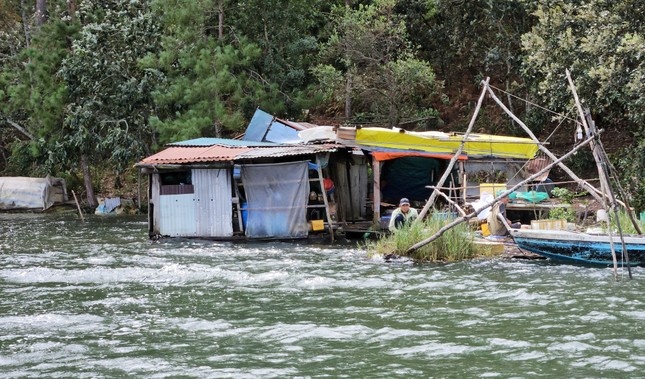 Cang thang giai toa hang chuc long be ‘moc’ trai phep o ho Tuyen Lam hinh anh