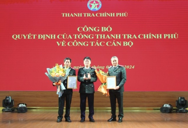 Bo nhiem tan Cuc truong, Chanh Van phong Thanh tra Chinh phu hinh anh