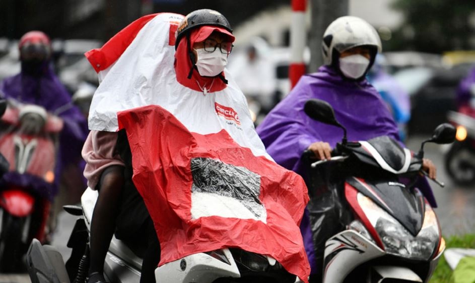 Du bao mien Bac co noi mua to, Nam Bo nang nhieu hinh anh