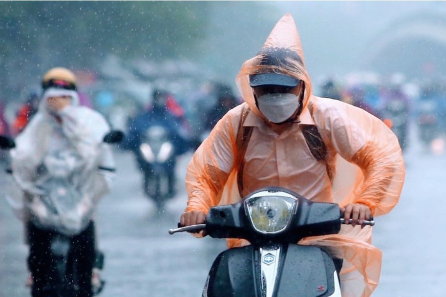 Du bao mien Bac mua ret, Nam Bo nang nhieu hinh anh