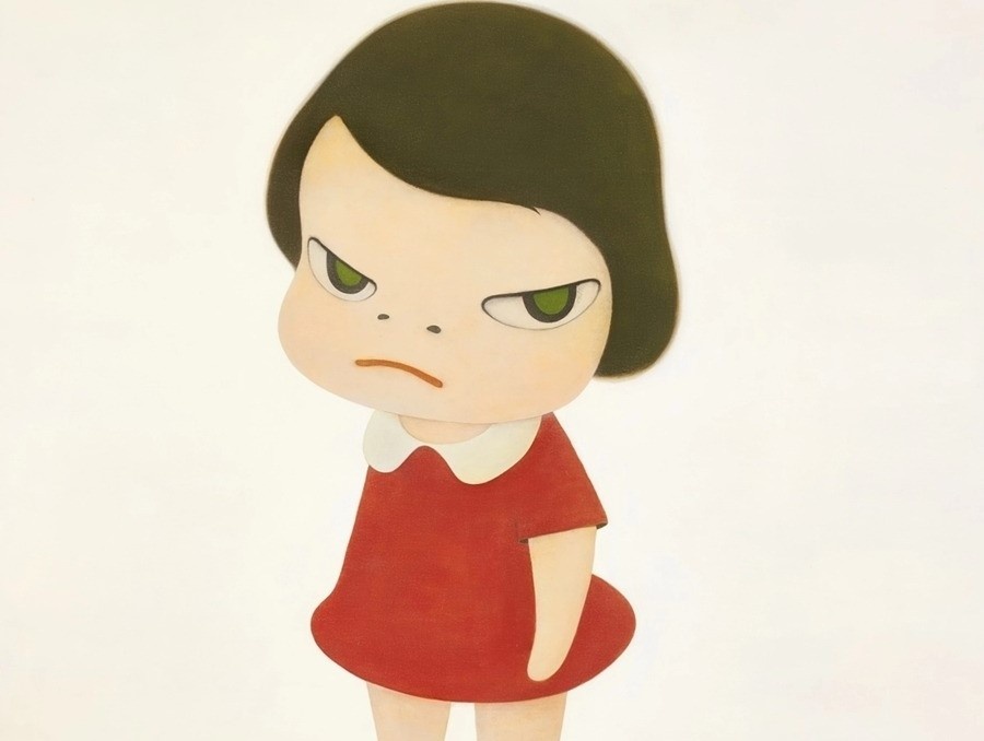 Em be cau kinh lam nen thanh cong cua hoa si dat gia Yoshitomo Nara hinh anh