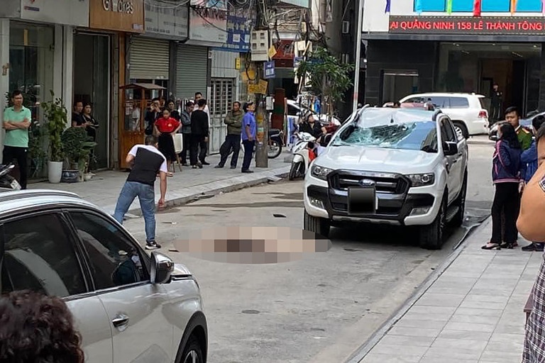 Nguoi phu nu tu vong nghi roi tu tang cao trung oto o Quang Ninh hinh anh