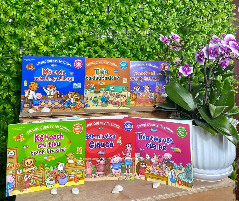 Bo sach giup doc gia nhi quan ly tai chinh dip Tet hinh anh