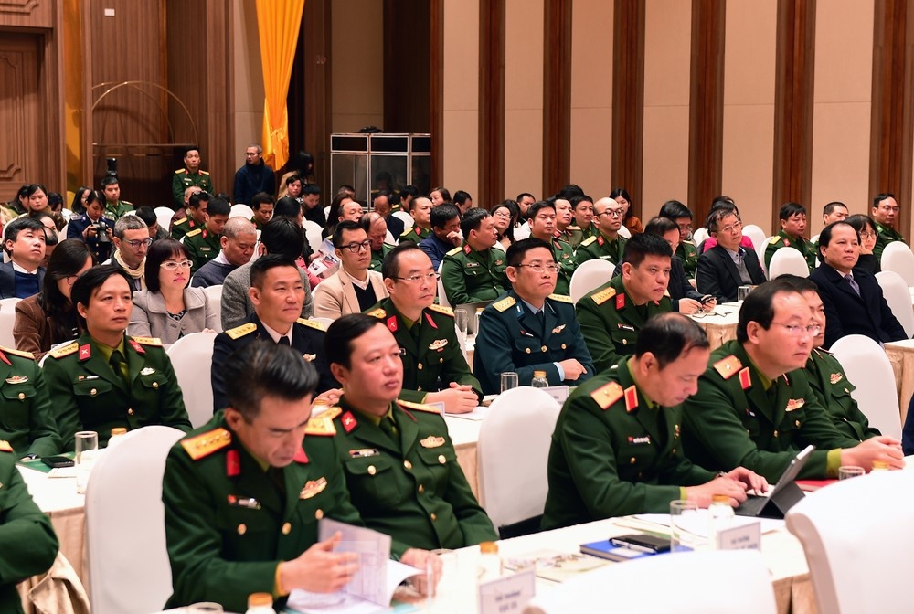To chuc quy mo lon Trien lam Quoc phong quoc te Viet Nam 2024 hinh anh