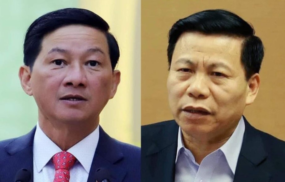 Trung uong khai tru Dang cac ong Tran Duc Quan va Nguyen Nhan Chien hinh anh