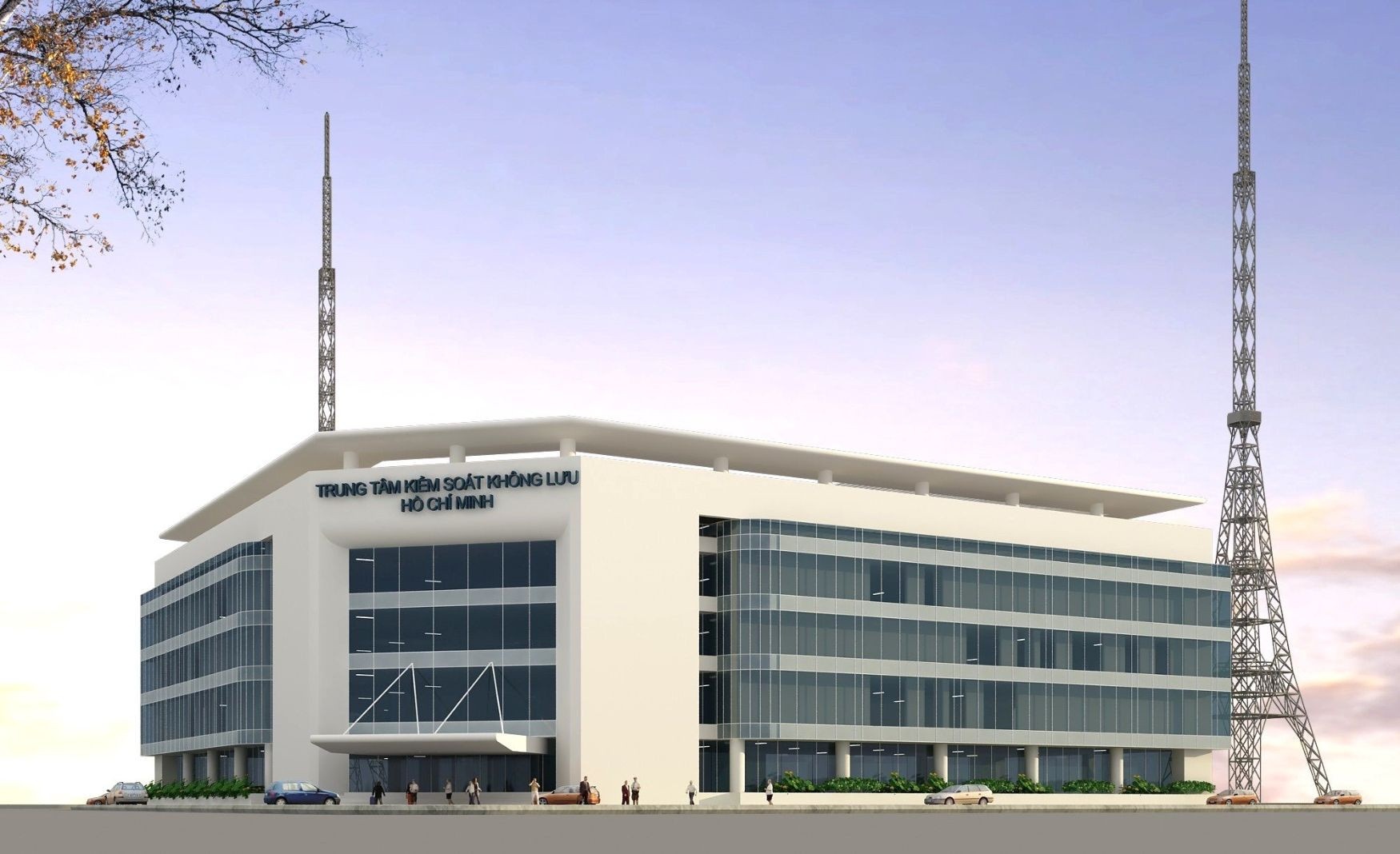 Khoi cong trung tam kiem soat khong luu gan 1.500 ty dong o TP.HCM hinh anh