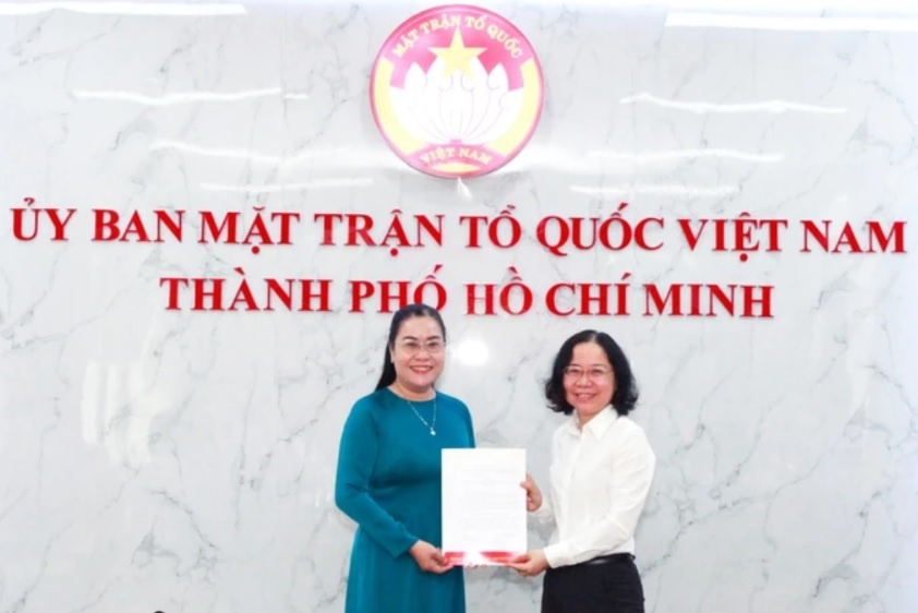 Uy ban Mat tran To quoc Viet Nam TPHCM co tan Pho Chu tich hinh anh