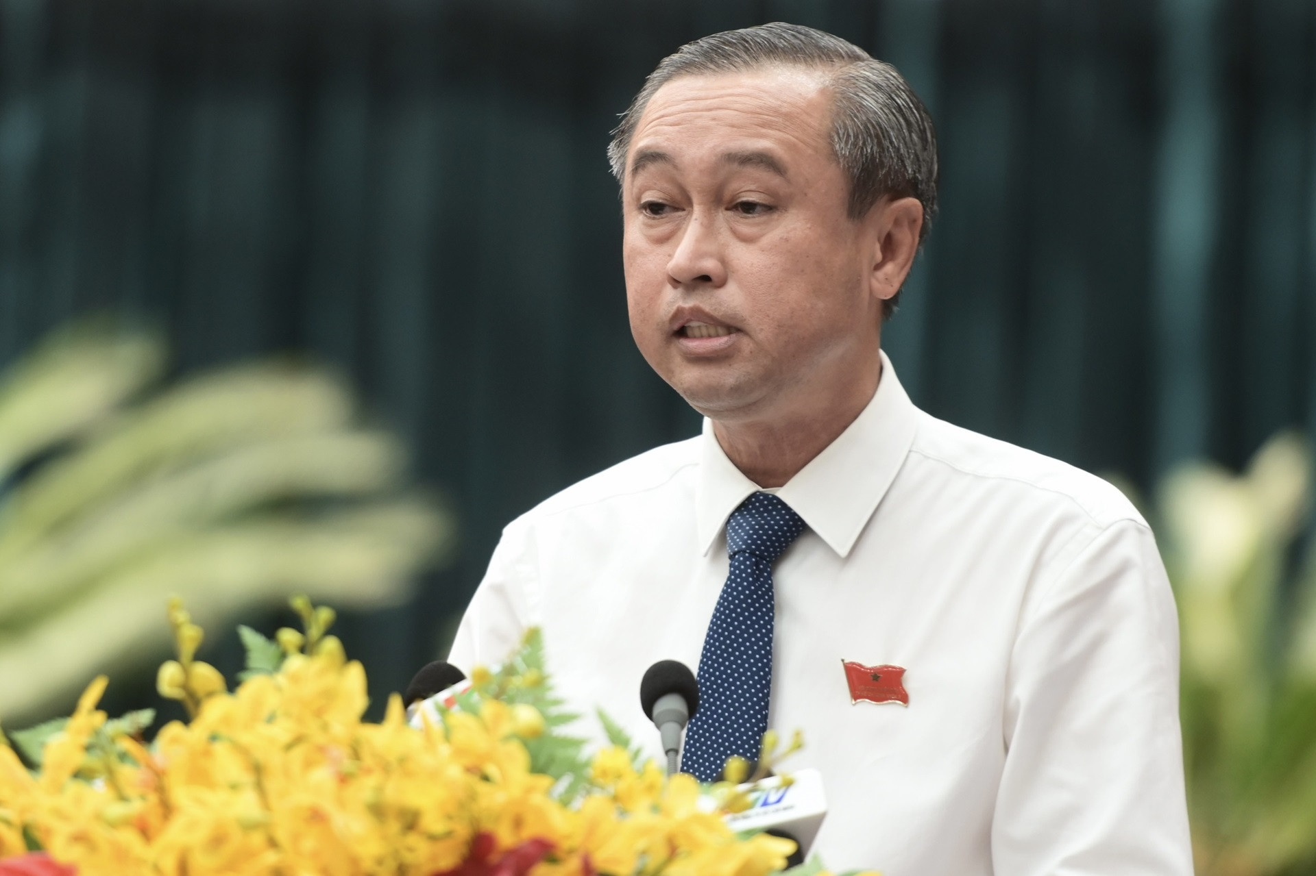 Ong Huynh Thanh Nhan duoc bau lam Pho Chu tich HDND TP.HCM hinh anh