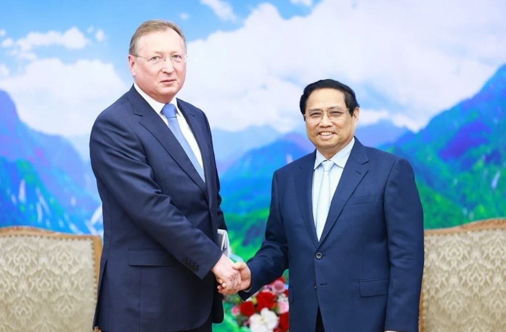 Thu tuong: Tiep tuc thuc day hop tac dau khi Viet Nam - Nga hinh anh