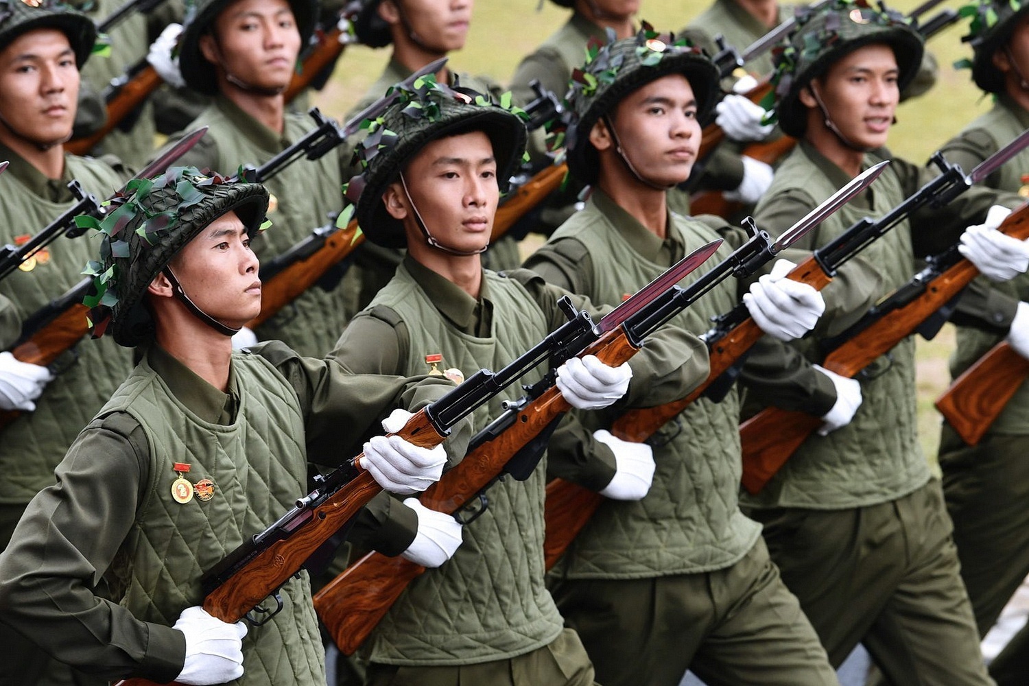 Dieu binh, dieu hanh ky niem 70 nam Chien thang Dien Bien Phu hinh anh