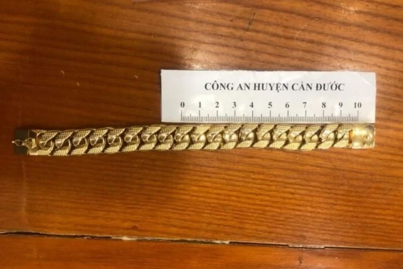 Bat ke gia vo mua roi cuop tiem vang o Long An hinh anh