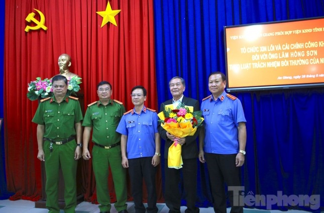 Vien Kiem sat An Giang, Long An xin loi cuu giam doc 2 lan bi bat oan hinh anh
