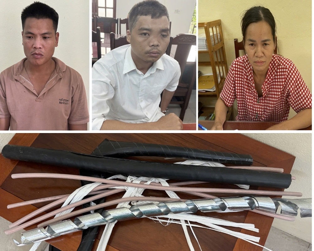 Trom cap dien Thanh Hoa anh 1