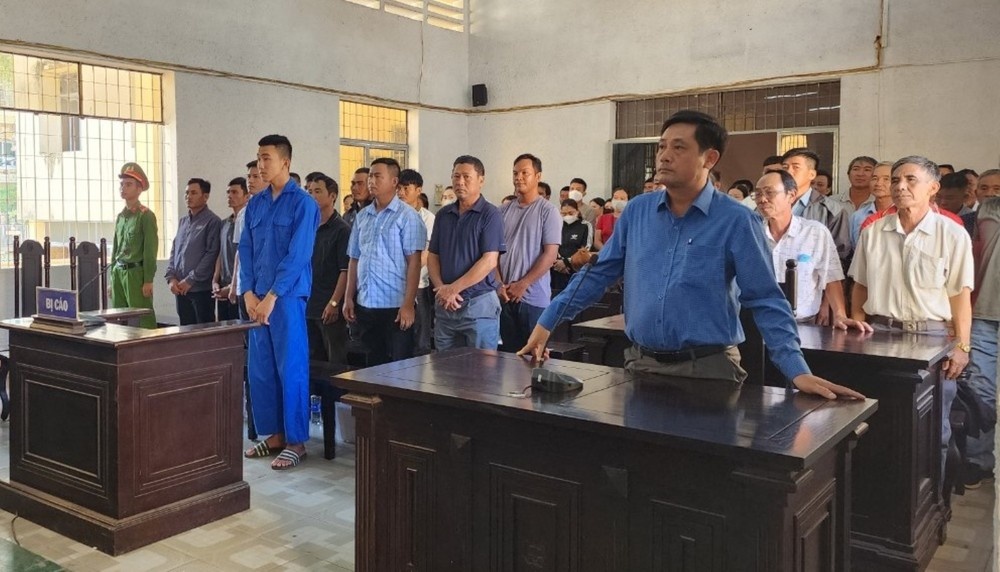 Nhieu can bo linh an trong vu pha rung lon nhat Dak Lak hinh anh