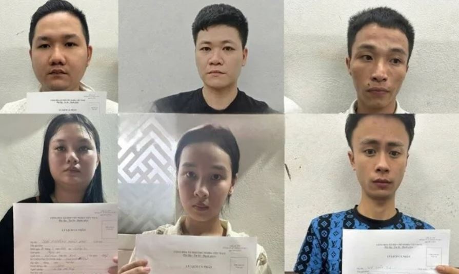 Nhom nam nu thue can ho o Da Nang de buon ma tuy hinh anh