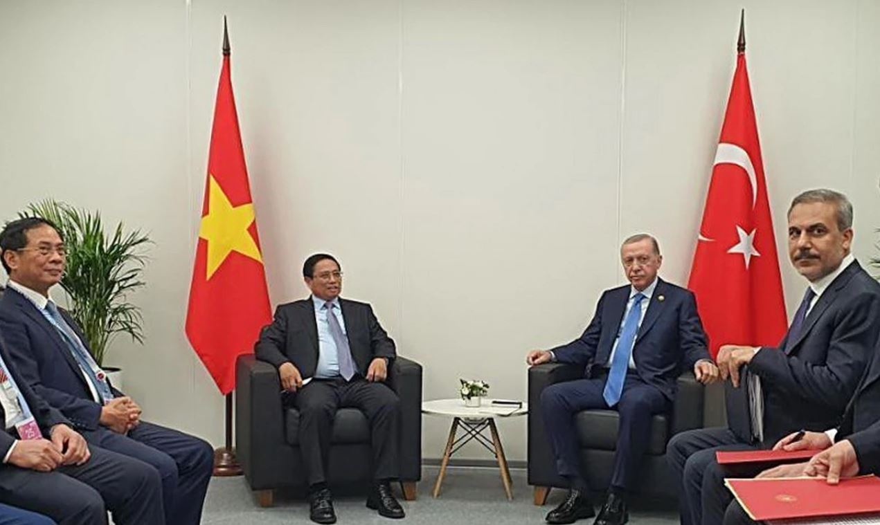 Thu tuong gap Tong thong Tho Nhi Ky Recep Tayyip Erdogan hinh anh