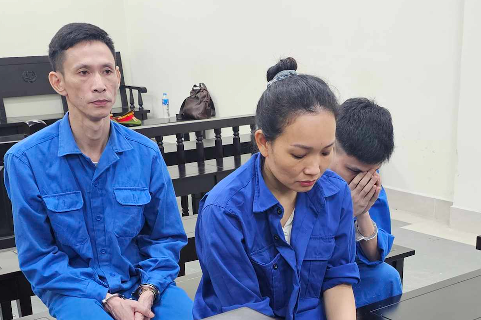 Bo ba nhan an vi thuc hien nhieu vu mua ban bo phan co the nguoi hinh anh