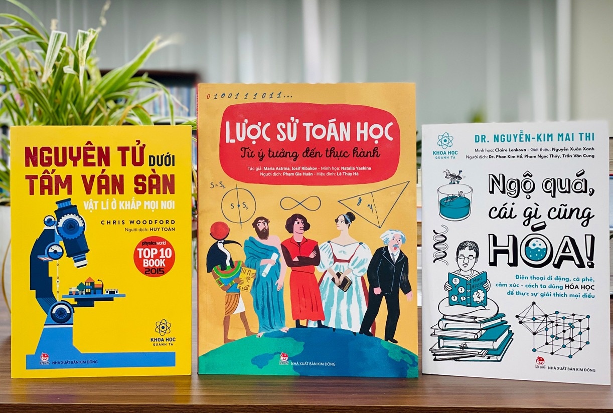 Bo tro kien thuc trong nha truong bang nhung trang sach thu vi hinh anh