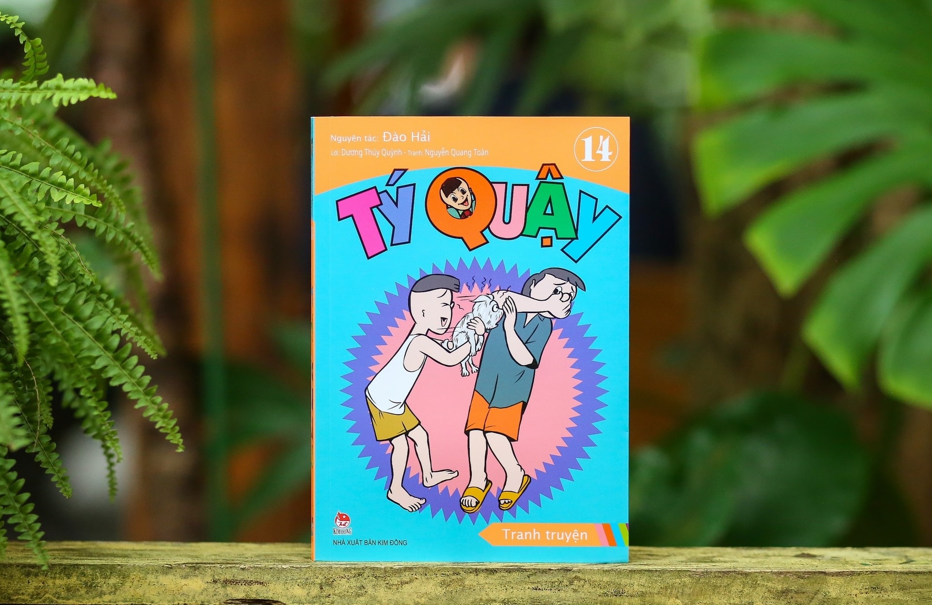 Tap moi cua truyen tranh 'Ty Quay' ke chuyen thoi cong nghe hinh anh