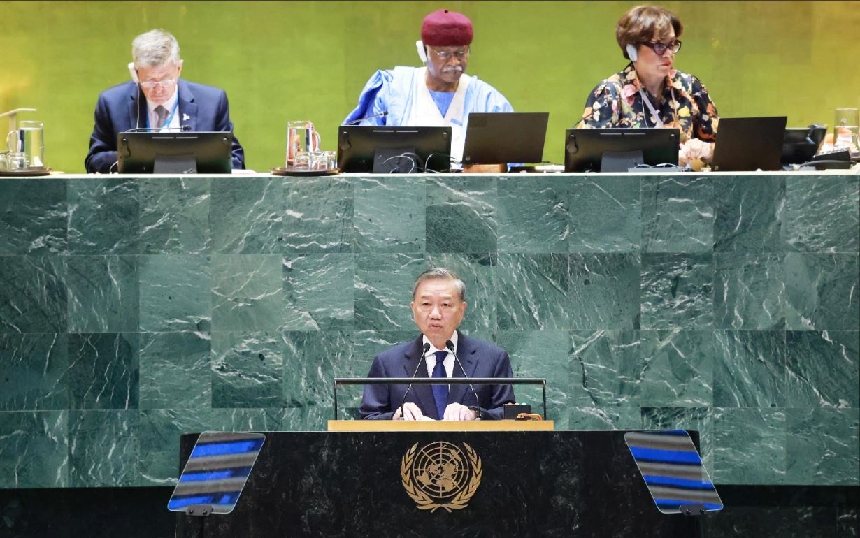 Bai phat bieu cua Tong Bi thu tai Hoi nghi Thuong dinh tuong lai hinh anh