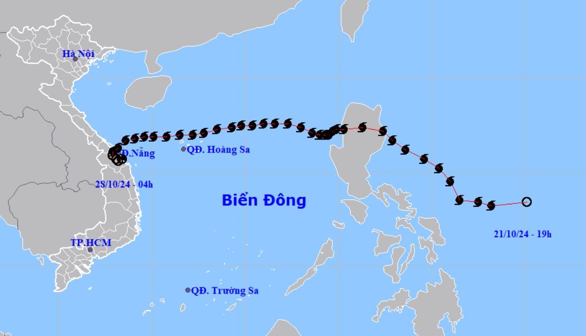 Bao Tra Mi vua tan, ngoai khoi Philippines lai xuat hien con bao moi hinh anh