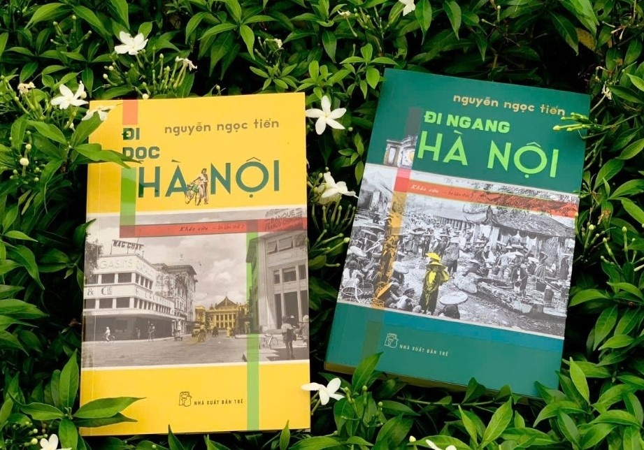 Cung su nhan Nguyen Ngoc Tien di 'doc, ngang' Ha Noi hinh anh