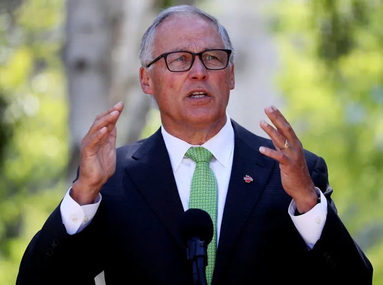 Bau cu My 20214: Bang Washington huy dong Ve binh Quoc gia truc chien hinh anh