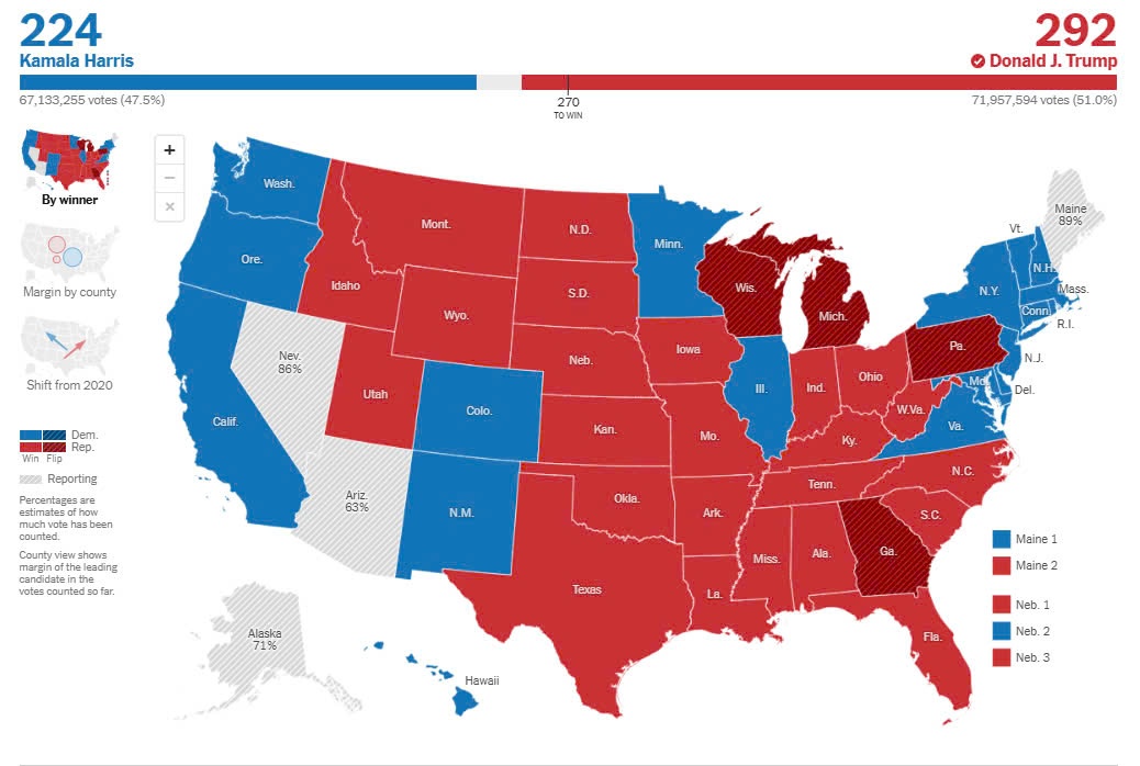 Donald Trump thang Michigan anh 4