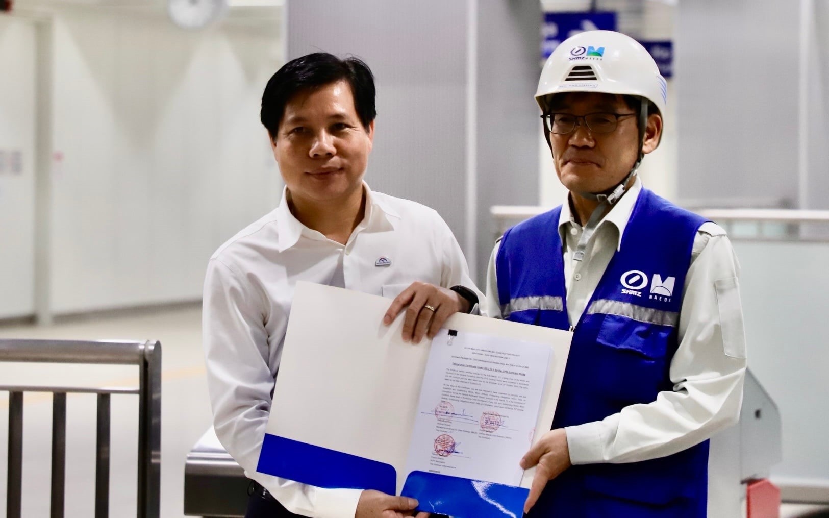 Metro so 1 TP.HCM hoan thanh 99% khoi luong cong viec hinh anh