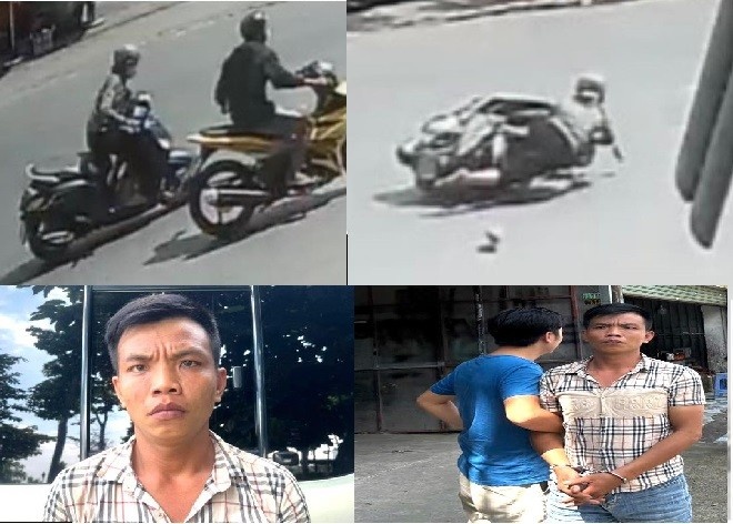 Bat nhom chuyen cuop giat tai san phu nu o Binh Duong hinh anh