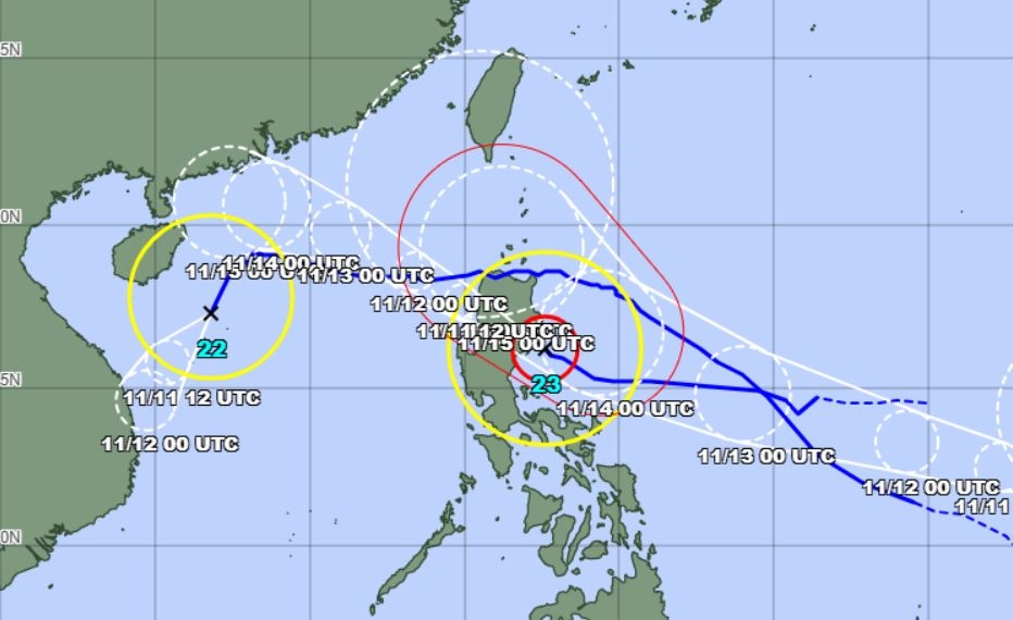 3 bao Yinxing, Toraji, Man-yi dang hoat dong hinh anh