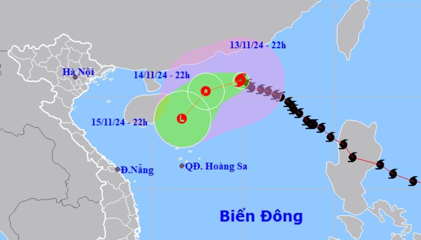 Bao so 8 suy yeu thanh ap thap nhiet doi hinh anh