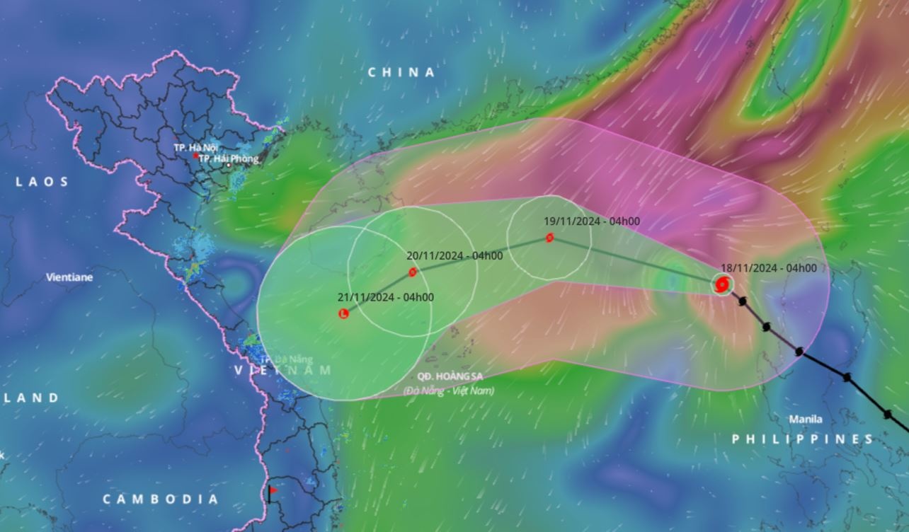 Bao Manyi vao Bien Dong, dien bien kho luong hinh anh