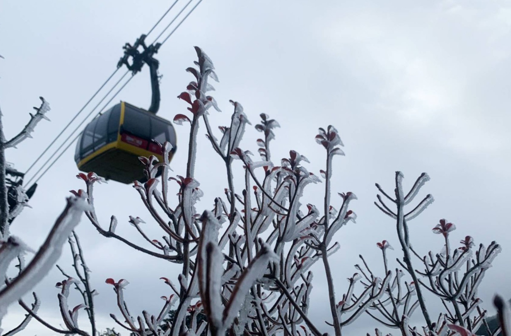Khong khi lanh tang cuong, anh huong toi Bac Bo tu dem mai hinh anh