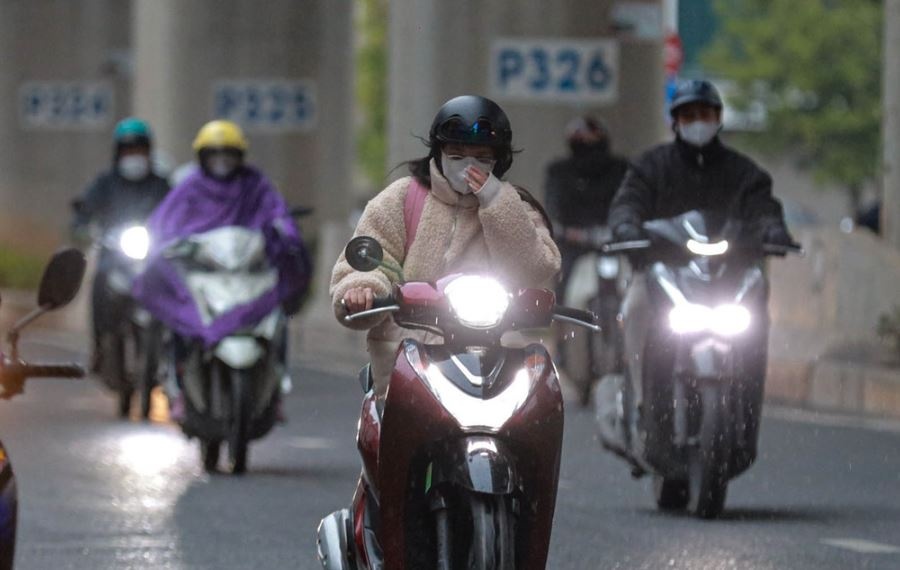 Khong khi lanh manh tuan toi, mien Bac kha nang giam thap nhat 9 do hinh anh