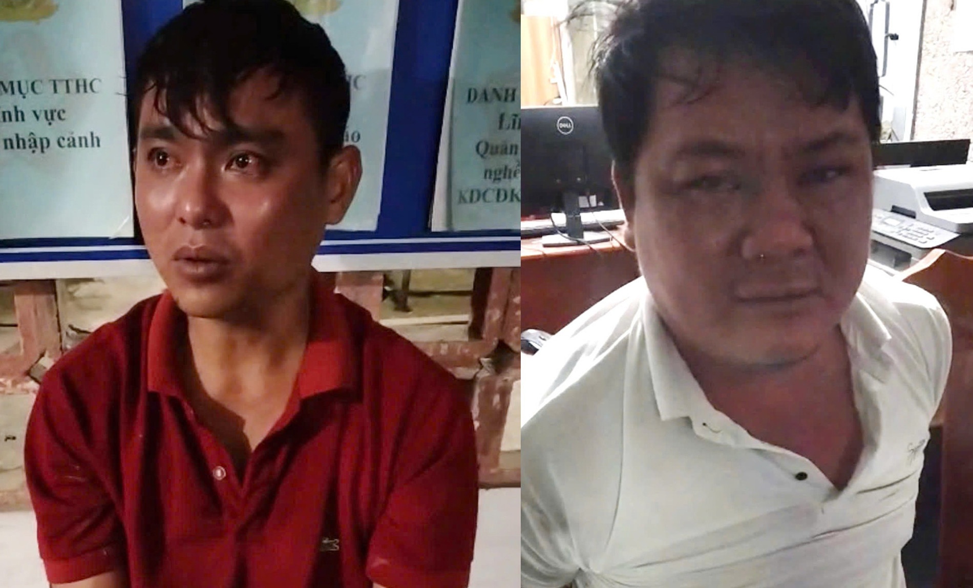 5 nguoi gay roi trat tu, tan cong pho cong an thi tran o Ben Tre hinh anh